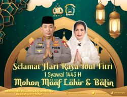 Begini Pesan Kapolri di Momen Idul Fitri 1443 Hijriah Tahun 2022