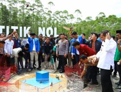 Gelar Bakti Kesehatan di Titik 0 IKN, Kapolri Gelorakan Visi Indonesia Emas 2045