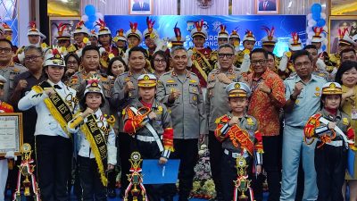 Ditlantas Polda Sulut Gelar Syukuran Hari Lalu Lintas ke-68 Tahun 2023
