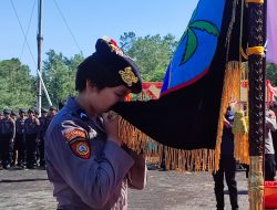 Penutupan Tradisi Pembaretan Direktorat Samapta di Minut