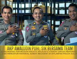 Hari Lalu Lintas ke-68 Tahun 2023,AKP Awaludin bersama Tim Raih Penghargaan