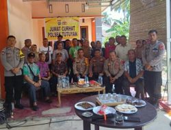 Jumat Curhat, Kapolres Boltim Ajak Warga Sukseskan Pemilu 2024