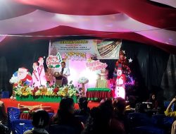 Warga Bali di Werdhi Agung Utara Gelar Ibadah Natal bersama