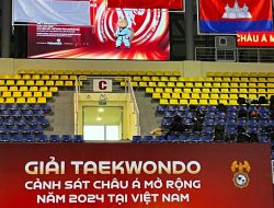 Tim Garuda Bhayangkara Presisi Juara 2 Umum  di Kejuaraan Taekwondo Polisi Terbuka Vietnam
