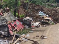 Dua Warga di Dalam Kios Tertimpa Tanah Longsor di Kabupaten Minahasa Selatan