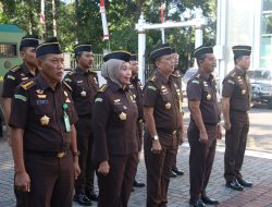 Apel Pagi di Kejati Sulut, Ini Pesan Asisten Tindak Pidana Militer