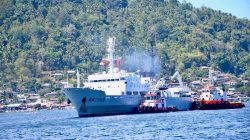 Kapal Perang China MV Chen Jing Run Merapat di Bitung, Ada Apa?