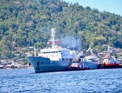 Kapal Perang China MV Chen Jing Run Merapat di Bitung, Ada Apa?
