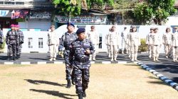 Dankodaeral VIII Pimpin Apel Siaga HUT ke-81 TNI AL di Sulut