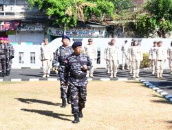 Dankodaeral VIII Pimpin Apel Siaga HUT ke-81 TNI AL di Sulut