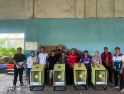 Pertamina Patra Niaga Regional Sulawesi Ubah Ratusan Kilo Limbah Plastik Jadi Mebel