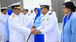 Kenaikan Pangkat Perwira dan PNS Kodaeral VIII, Kadispen Sandang Kolonel