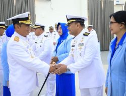 Kenaikan Pangkat Perwira dan PNS Kodaeral VIII, Kadispen Sandang Kolonel