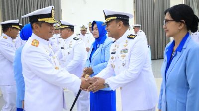 Kenaikan Pangkat Perwira dan PNS Kodaeral VIII, Kadispen Sandang Kolonel